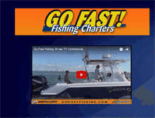 Tablet Screenshot of gofastfishing.com
